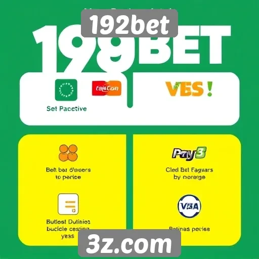 Métodos de pagamento aceitos no 192bet